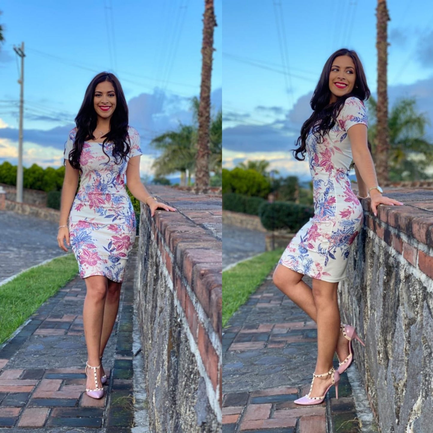 Vestido corto Tubular sin escote